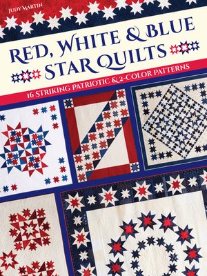 cover image of Red, White & Blue Star Quilts